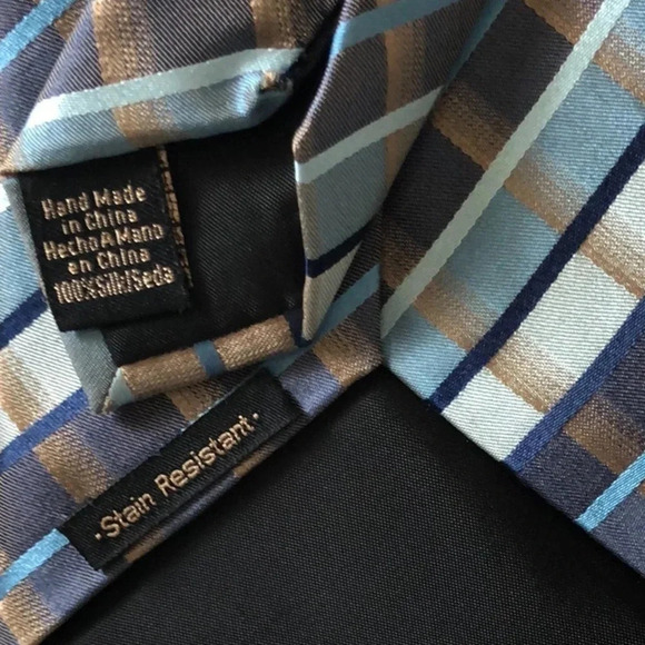 Men’s Van Heusen Formal Casual Handmade Silk Neck Tie - Picture 5 of 6